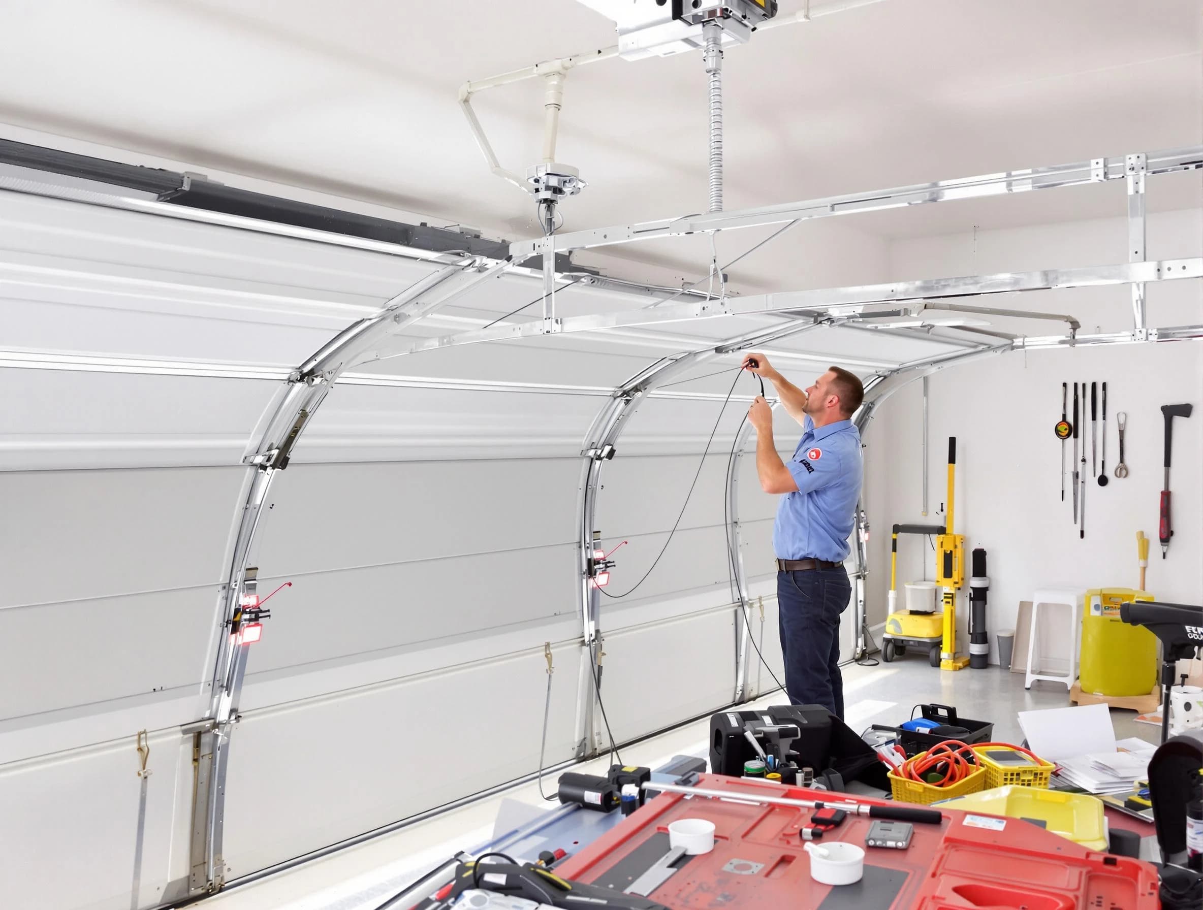 Garage door cable repair service by Mableton Garage Door Repair in Mableton