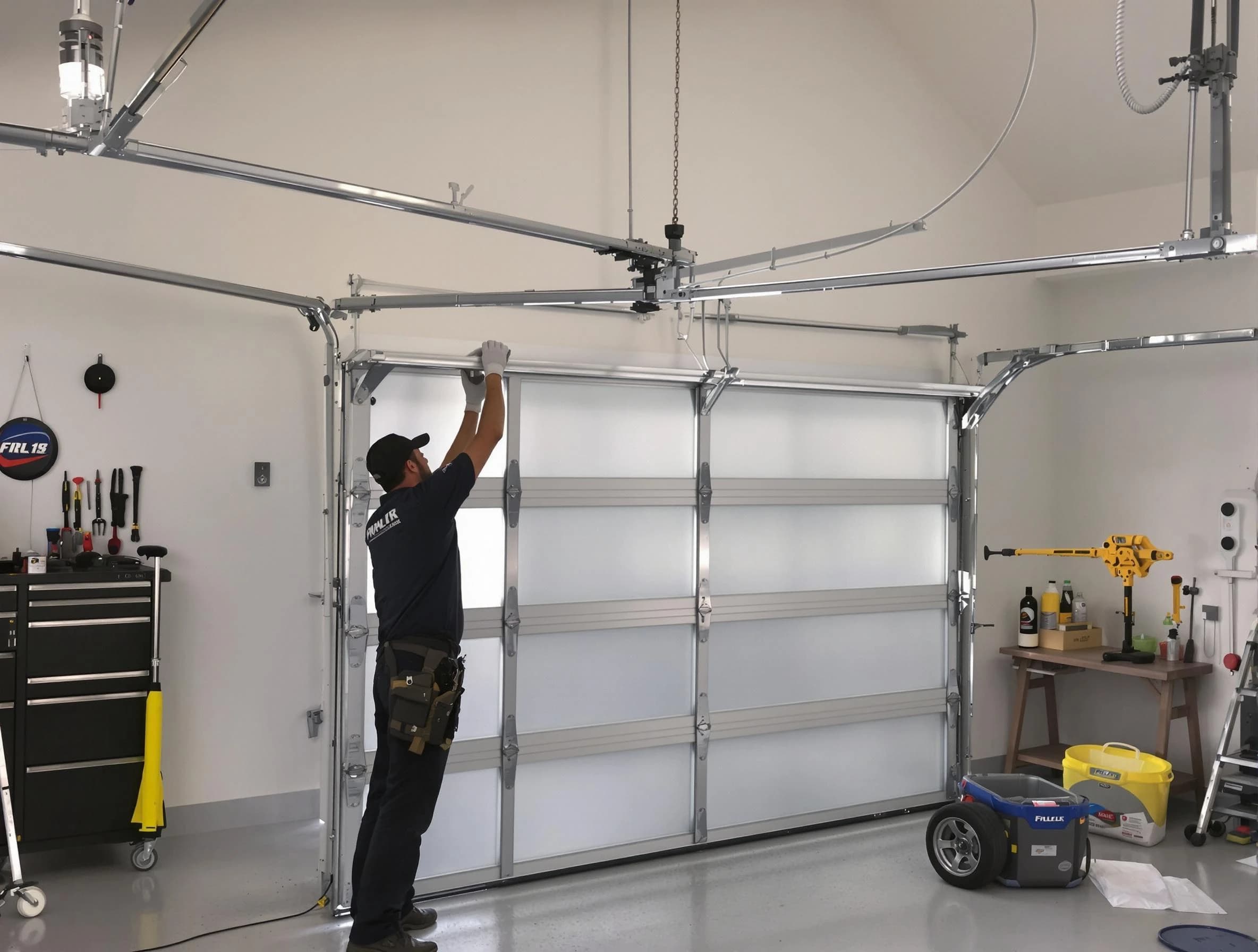 Mableton Garage Door Repair certified team performing precision garage door installation in Mableton