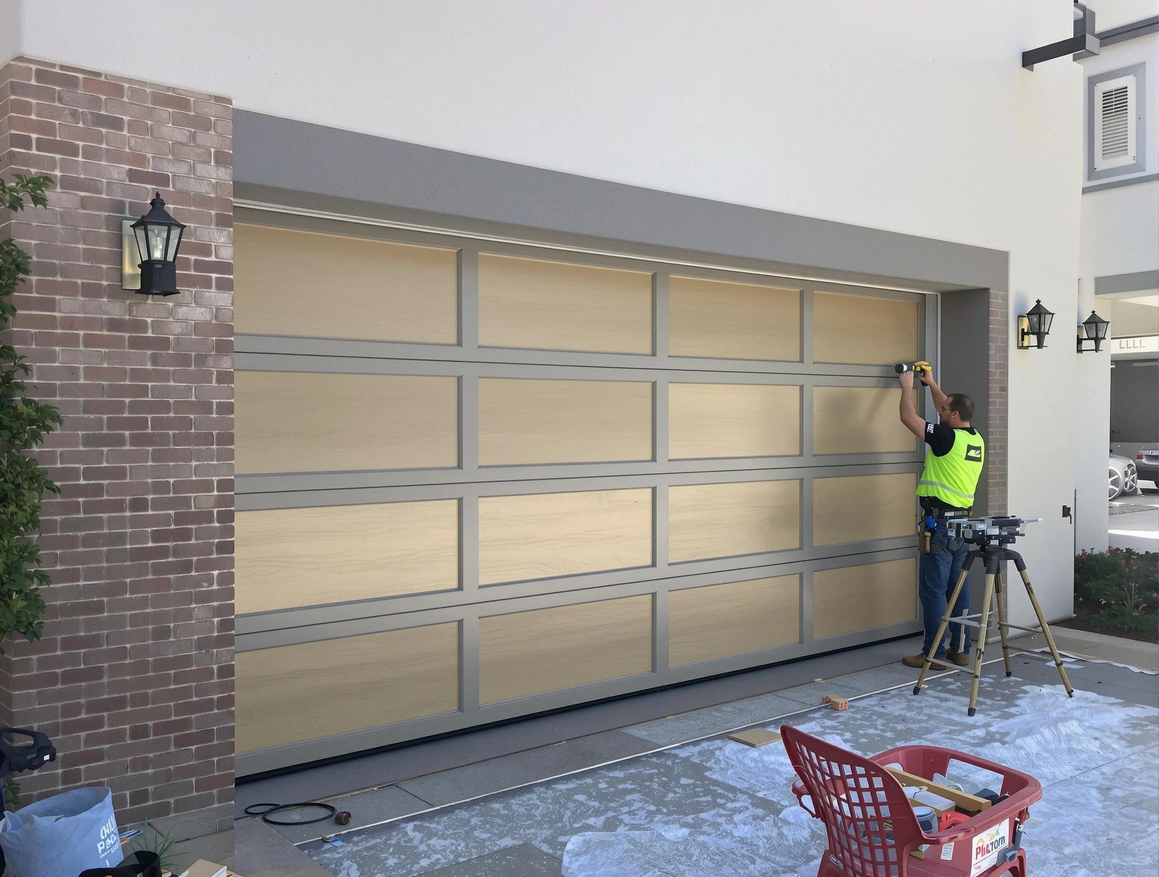 Garage door replacement service by Mableton Garage Door Repair in Mableton