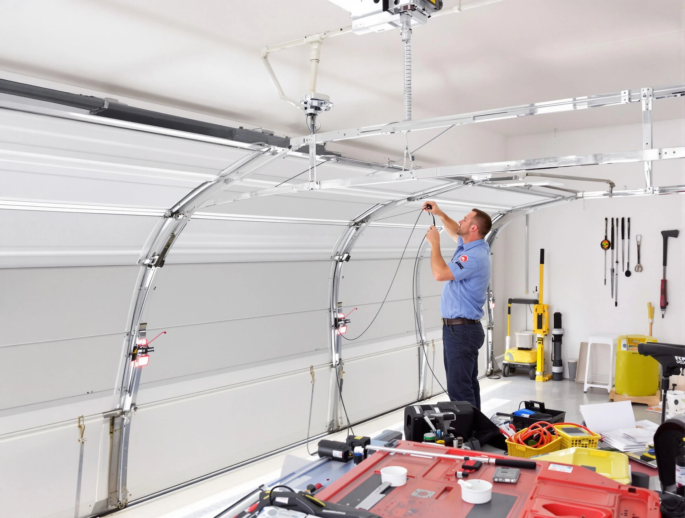 Garage door cable repair service by Mableton Garage Door Repair in Mableton
