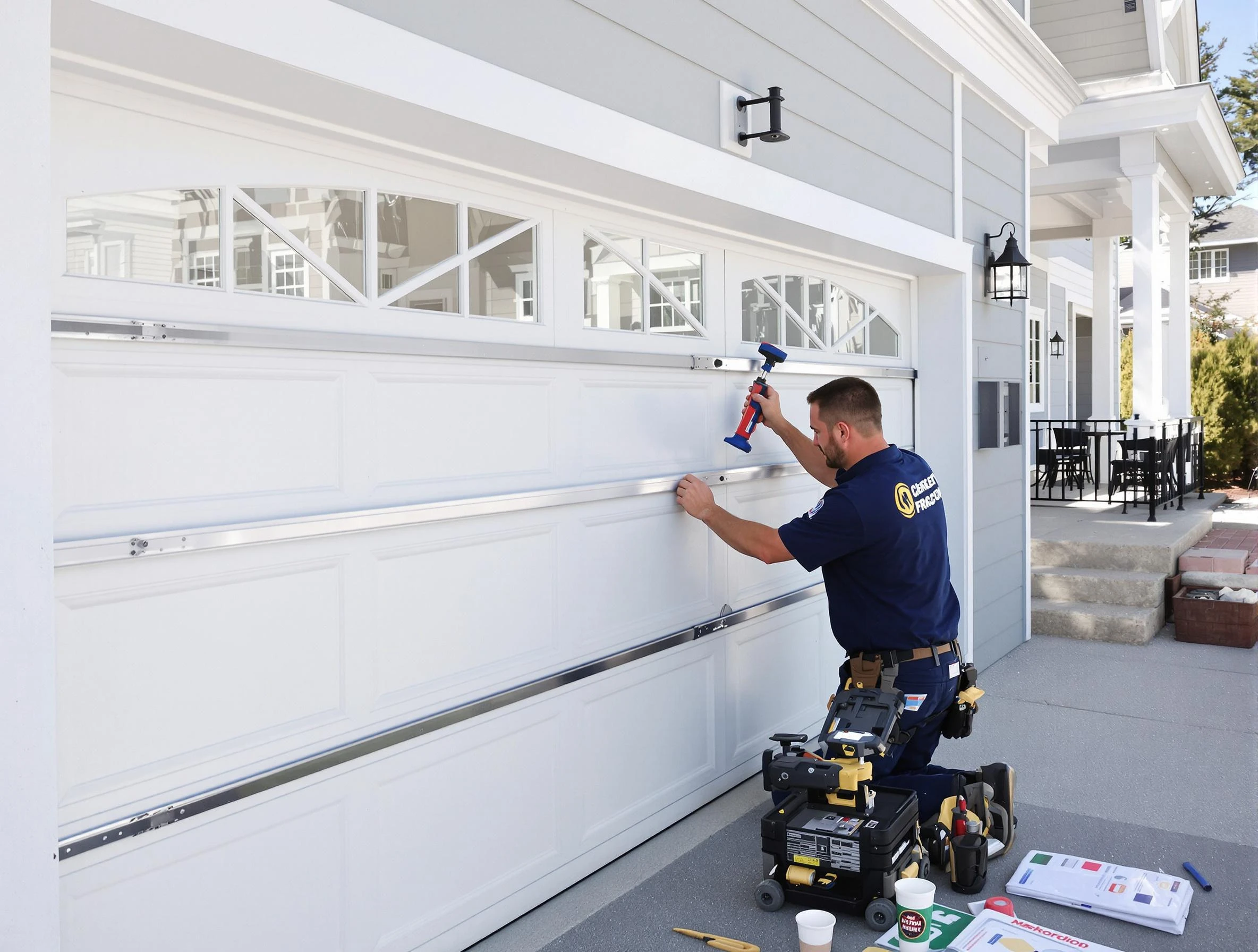 Professional garage door installation by Mableton Garage Door Repair in Mableton