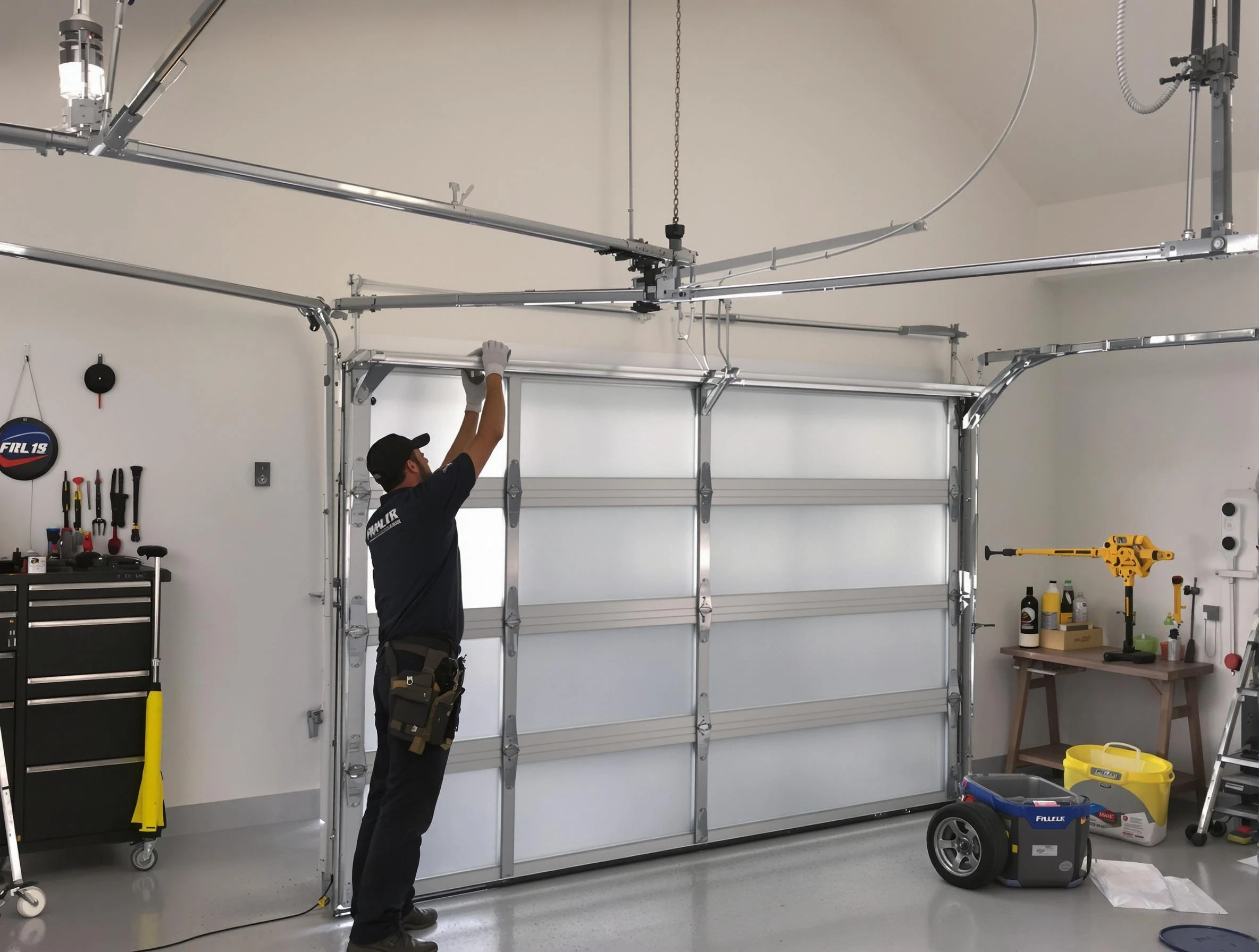 Mableton Garage Door Repair certified team performing precision garage door installation in Mableton